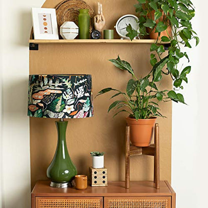 Adjustable Solid Acacia Wood Plant Stand for Indoor Plants, Fits 8-12" Pots | Furniture-grade solid acacia wooden plant stand with adjustable width to fit 8–12 inch pots - color: Hardwood
