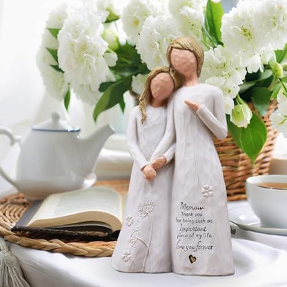 Memaw Gifts for Grandma, Birthday Gifts for Memaw, Meemaw Figurine | Gifts for Memaw, Memaw Gifts for Christmas Birthday Mothers Day, Hand-Painted Resin Statue, Meemaw Gift - style: Memaw Gifts