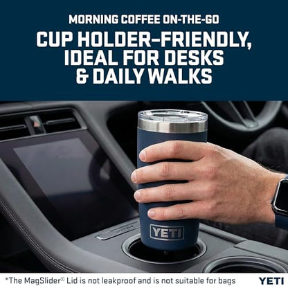YETI Rambler 10 oz (295 ml) Tumbler with Removable Magslider Lid, Stainless Steel Vacuum Insulated Coffee Cup, Ridgeline - color: Ridgeline