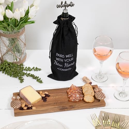 Pavilion - Home Sweet Home - Pineapple - 14.25" Serving Tray Charcuterie Board Host Hostess Housewarming Apartmentwarming