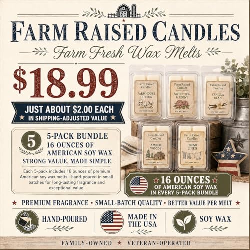 Resort Spa Soy Wax Melts, 5 Pack, 16 oz | 5 hotel & spa inspired scents • 16 oz total • 30 cubes • USA-grown soy wax