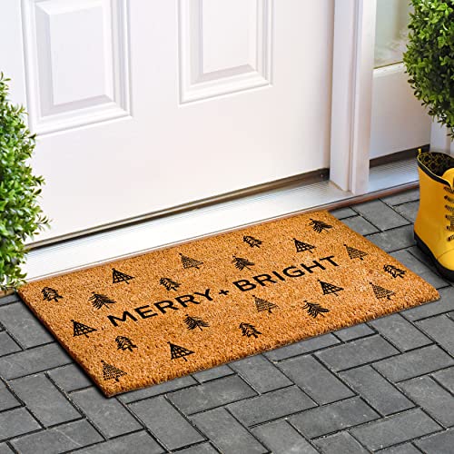 Calloway Mills 109113672 Merry Tree Farm Doormat 36" x 72" - size: 3' x 6' (Rectangular)