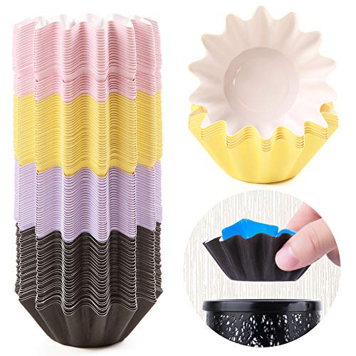 Wax Melt Reusable & Leakproof Liners Wax Tray for Scented Wax,Electric Wax Warmers, Plug in Warmers, Candle Warmer,Wax Melter and Wax Burner - color: Multicolor, size: 100PCS