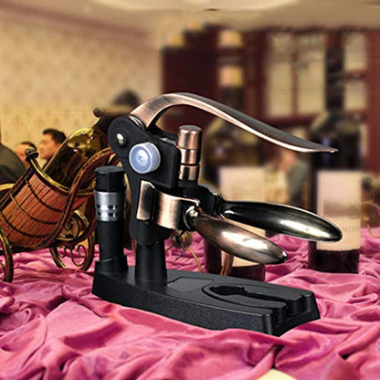 Zinc Alloy Rabbit Type Wine Bottle Opener, Manual Wine Bottle Opener Gift Box Set, Convenient And Durable, Multifunctional Portable Bottle Opener (Set of 2)