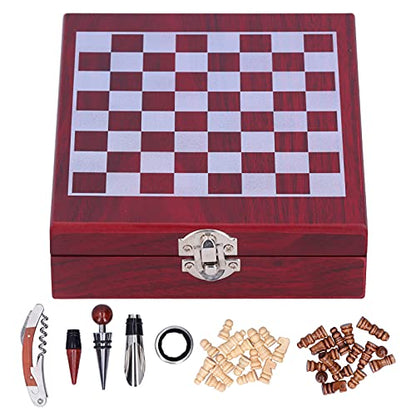 Stainless Steel Wine Opener with Corkscrew, Bottle Opener Set for Bar, Restaurant, and Gift Giving