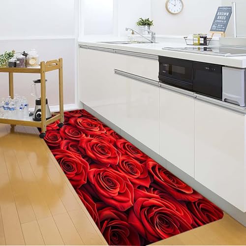 Non-Skid Low Pile Sponge Foam Door Entry Rug for Bathroom Mat,Separate Tub Shower Skid Proof Rugs, Home 3D Optical Illusion Rug Non Slip Bath Mats Welcome Mat 47 x 17.5 inches - color: Multi10