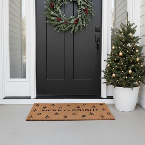 Calloway Mills 109111729 Merry Tree Farm Doormat 17" x 29" - size: 1'5" x 2'5" (Rectangular)