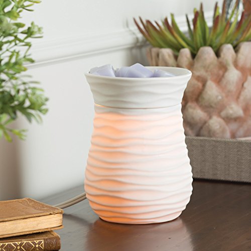 Candle Warmers ETC. Illumination Fragrance Warmer- Light-Up Warmer for Warming Scented Candle Wax Melts and Tarts or to Freshen Room, White Harmony - size: Harmony (Porcelain)