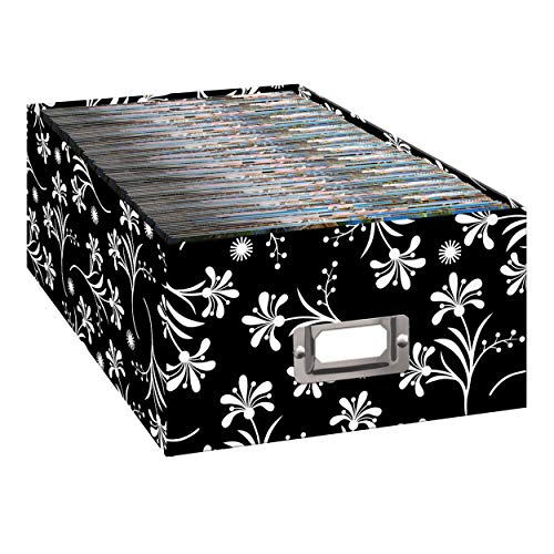Pioneer Photo Albums B-1BW Photo Storage Box, Ruby Design (Pack of 6) - color: Ruby Design, size: Pack of 6