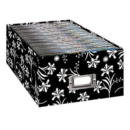 Pioneer Photo Albums B-1BW Photo Storage Box, Ruby Design (Pack of 6) - color: Ruby Design, size: Pack of 6