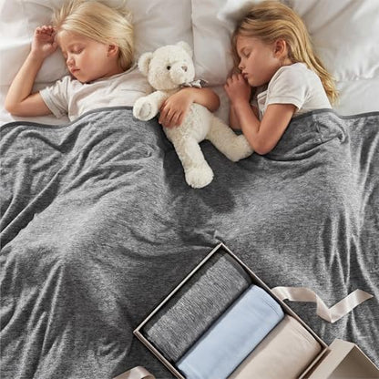 Bedsure Summer Cooling Blanket King Size, Lightweight Cold Sheet Blanket for Sleeping, Ice Cool Thin Bed Arc-Chill Cooling Bedding for Hot Sleepers Night Sweats with Rayon Derived from Bamboo, 108x90 | Hot Sleepers, Night Sweats, Cold Bed Sheet, Rayon Der
