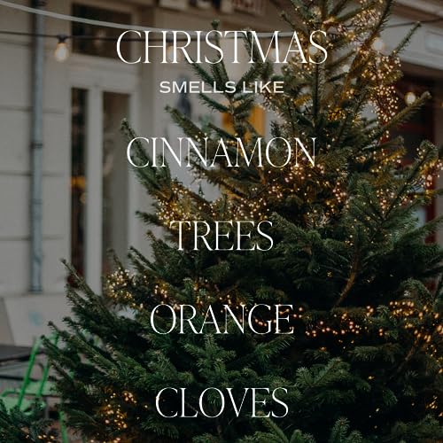 Sweet Water Decor Christmas Reed Diffuser Set - Fresh Cut Trees, Orange, and Cloves Holiday Reed Diffuser for Home with Long Lasting Fragrance - Non-Toxic Oil Reed Diffuser Made in the USA - style: Christmas