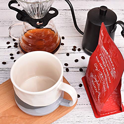 Bosmarlin Large Stoneware Coffee Mug, Big Tea Cup for Office and Home, 21 Oz, Dishwasher and Microwave Safe, 1 PCS (Geometry-Grey) - color: Geometry-Grey