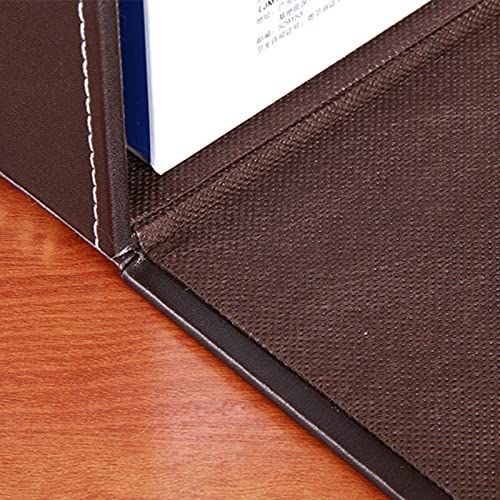 High-end Fashion Pu Leather Tissue Box Holder Business Black,Rectangular Tissue Box Cover,Napkin Holder Drawer Paper Dispenser,Home Office car Tissue Holder with Magnetic Bottom (Brown) - color: Brown
