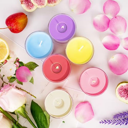 Scented Candles for Home, 12 Pack Candle Set for Women, Small Soy Candles Bulk, Mothers Day Gifts from Daughter - Mini Candle Gift Set for Bridesmaid Anniversary Birthday Valentines Christmas