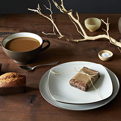 Noritake Colorwave Chocolate 4-Piece Square Place Setting, Service for 1 - color: Chocolate