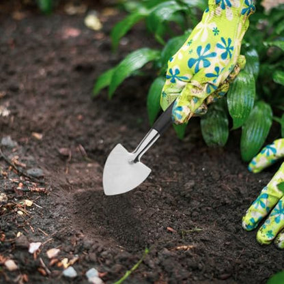 HOMSFOU 8pcs Mini Garden Tool Set for Succulent and Indoor Plant Transplanting, Soil Digging Trowel and Potting Shovel Gardening Tools for Flower Arrangement and Bonsai Care