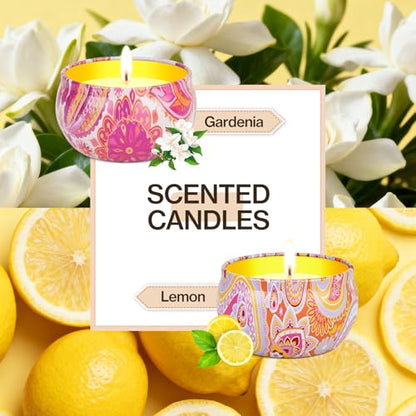 Candle Set, Gifts Set for Women, Teacher Appreciation Gift, Scented Candles & Hand Cream Lotion Set, Mother's Day Gift, Bithday Holiday Gifts for Nurse Her Friend Corworkers Mom Adults