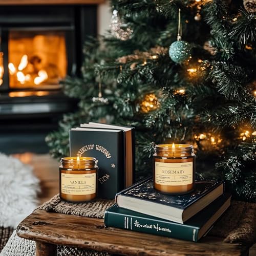 Scented Candle Set 24 Pack (3.05oz Each) - Aromatherapy Candles with Essential Oils, Smokeless Soy Wax Candles in 12 Scents, Gift for Women/Mom, Valentine/Mother's Day/Christmas/Birthday - color: 24Pack-Yellow