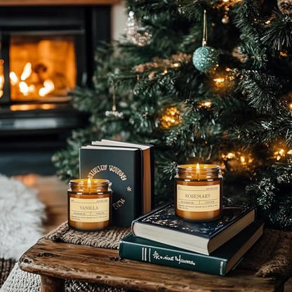 Scented Candle Set 24 Pack (3.05oz Each) - Aromatherapy Candles with Essential Oils, Smokeless Soy Wax Candles in 12 Scents, Gift for Women/Mom, Valentine/Mother's Day/Christmas/Birthday - color: 24Pack-Yellow