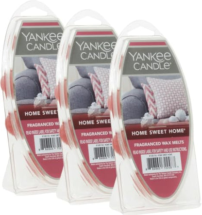 Yankee Candle Home Sweet Home Wax Melts Ideal for Use in All Wax Warmers Perfect for DIY Candle Making,6 Count (Pack of 36) - color: Home Sweet Home (Pack of 36)