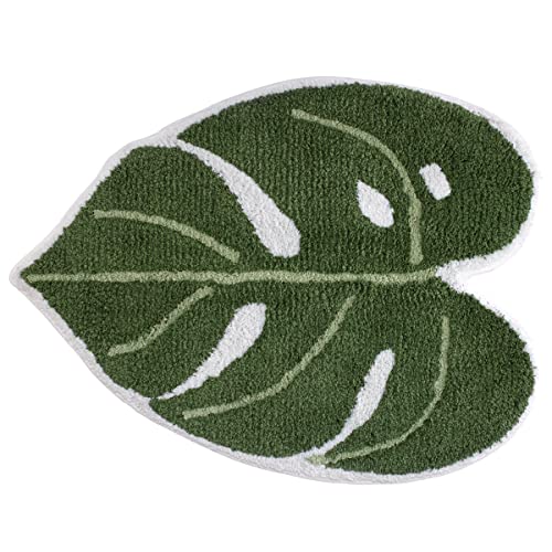Avanti Linens - Bath Mat, Cotton Bath Rug, Leaf Inspired Home Decor (Viva Palm Collection) | Soft & Absorbent Cotton, Coastal Design, Non-Slip Backing, Machine Washable, Everyday Comfort