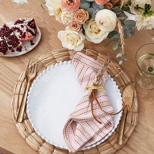 wonlex Gold Napkin Rings Set of 12, Elegant Modern Napkin Ring Buckles Cute Brushed Napkin Rings Serviette Napkin Holder Ring for Weddings Dinner Engagement Party Table (Infinity Knot-Gold) - style: Infinity Knot-Gold