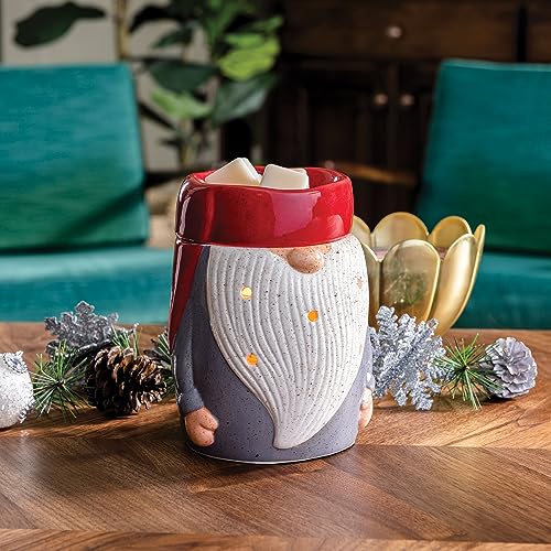 Candle Warmers ETC. Illumination Fragrance Warmer- Light-Up Warmer for Warming Scented Candle Wax Melts and Tarts or to Freshen Room, Gnome - size: Gnome