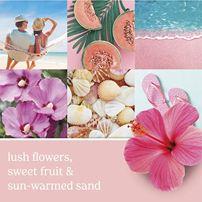 Yankee Candle Pink Sands Wax Melts,18 in Total,Light Pink,for Candle Making and Home Fragrance,(Pack of 36) - color: Light Pink