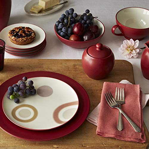 Noritake Colorwave Raspberry 4-Piece Square Place Setting, Service for 1 - color: Raspberry