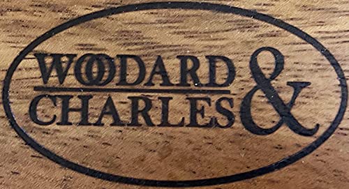 Woodard & Charles Whitewash Wood 6 Serving Boards with Stand, 7 Piece Set | Six Wood Serving Boards on a Display Stand; Serve Sushi, Cheese, Charcuterie, Appetizers and Small Bites for Any Party - color: Whitewash, size: 7 Piece Set