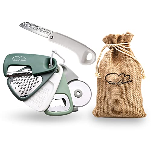 Kitchen Gadgets 6 Piece Set, Camping Cooking Utensils, Green - color: Moss Green 6pcs