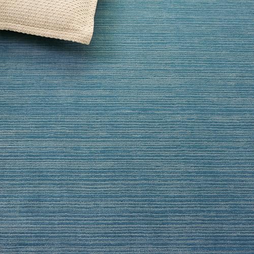 SAFAVIEH Vision Collection Accent Rug - 2'2" x 4', Aqua, Modern Ombre Design, Non-Shedding & Easy to Clean, Ideal for Entryway, Foyer, Bedroom (VSN606B) - color: Aqua, size: 2'2" x 4' (Rectangular)