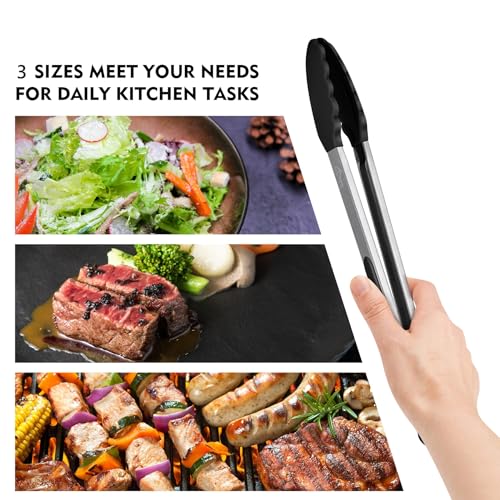 Hotec Silicone Spatula Turner and Tongs