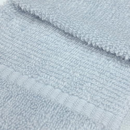 Washcloths Set - 100% Cotton, Pack of 24, 12 x 12 inch, Premium Quality, Flannel Face Cloths, Highly Absorbent and Soft Feel Fingertip Towels- Blue