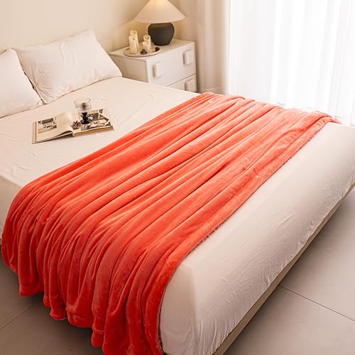 K.Garden Sherpa Fleece Throw Blanket for Couch Sofa, Super Soft Cozy Fuzzy Plush Blankets Fleece Thick Warm Blanket for Winter Reversible Thick Warm Blanket for Bed, Sofa,Rose Pink 5060 - color: Rose Pink 34, size: Throw (50" x 60")