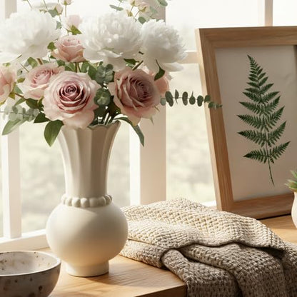 Modern Ceramic Vase - Grey, Perfect for Pampas Grass, Dried Flowers, Centerpieces - color: G-grey Big Vase