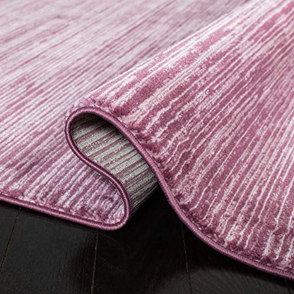 SAFAVIEH Vision Collection Accent Rug - 2'2" x 4', Grape Purple, Modern Ombre Design, Non-Shedding & Easy to Clean, Ideal for Entryway, Foyer, Bedroom (VSN606A) - color: Grape, size: 2'2" x 4' (Rectangular)