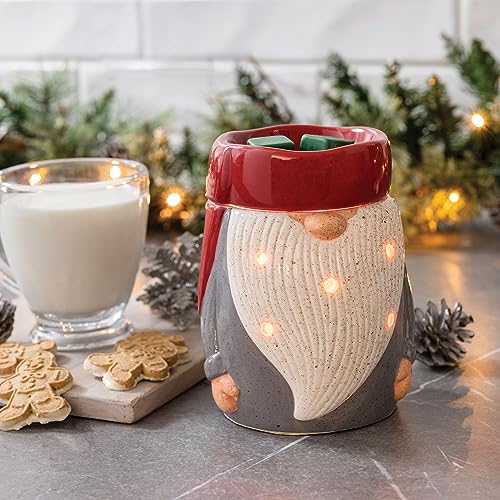 Candle Warmers ETC. Illumination Fragrance Warmer- Light-Up Warmer for Warming Scented Candle Wax Melts and Tarts or to Freshen Room, Gnome - size: Gnome