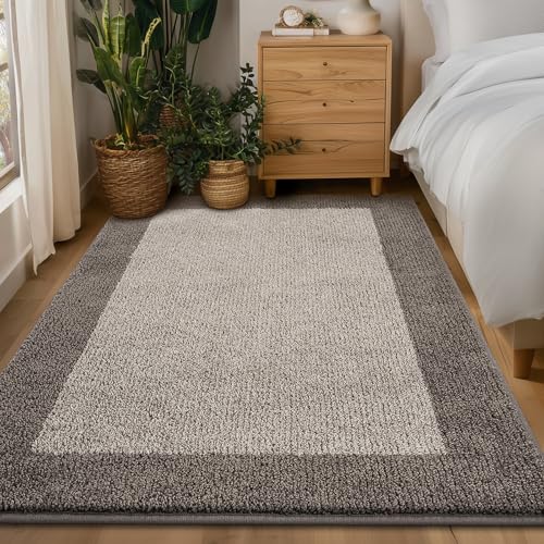 Area Rug 34" x 60", Kitchen Runner Rug for Floor Roll Packing | Non Slip, Machine Washable, Absorbent, Quick Drying, for Entryway, Bedroom, Bathroom, Door - color: Beige, size: 34" X 60"
