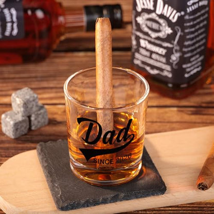 Ithmahco Dad Since 2026 Whiskey Set Gifts For Men, New Dad Father Day Gift, Soon To Be Daddy Gifts For Men, Personalized Dads To Be Fathers Day Gift - color: new dad 2025