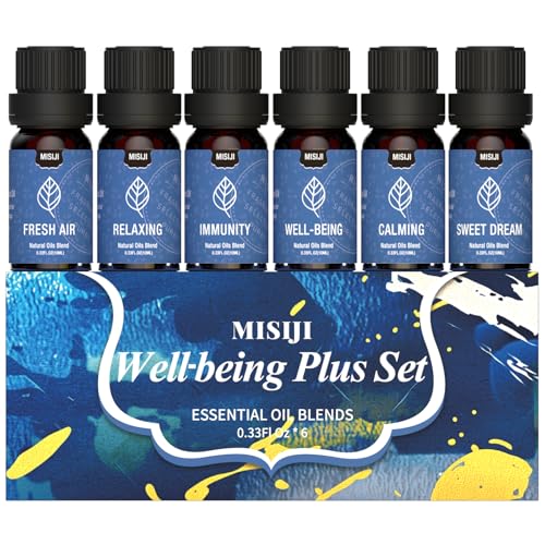 Essential Oils for Diffuser for Home-Wellbeing Essential Oil,Diffuser Oils for Aromatherapy,Candle&Soap Making,Humidifiers - color: Grape