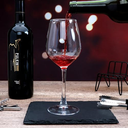 Wine Glasses Set of 12,12oz Red Wine Glasses,for Red or White Wine, High-end Banquet, Party, Bar, Wedding, Gift (12 pcs) | Long Stem Wine Glasses for Party,High-end Banquet,Bar,Wedding,Gift - size: 12oz-12pcs