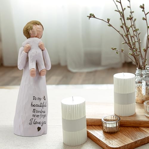 Grandma Gifts, Gifts for Grandma, Sculpted Hand-Painted Figurine | Grandma Birthday Gifts, New Grandma Gifts First Time, Grandmother Gift for Mother's Day Christmas Thanksgiving Day - style: Grandma gifts