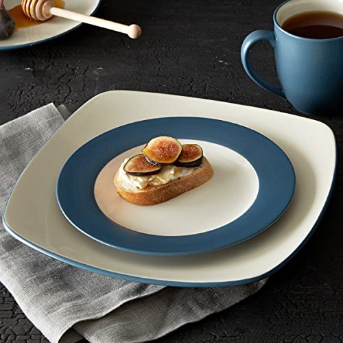Noritake Colorwave Blue 4-Piece Square Place Setting, Service for 1 - color: Blue