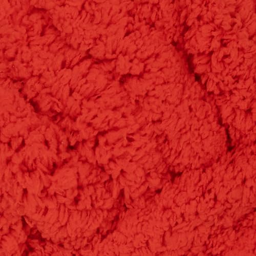 Franel Red Chunky Chenille Yarn for Hand Knitting Blanket (8 Pack, Total 64oz) - Shed-Resistant Fluffy Jumbo Yarn for Crocheting, Super Bulky Big Yarn for DIY Throw, Pre-Wound & Tangle-Free - color: 05