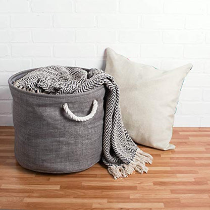 DII Chevron Throw Collection Handloomed Cotton, 50x60, Nautical Blue - color: Nautical Blue, size: 50x60"