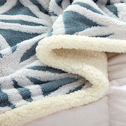 Navy Blue Flannel Sherpa Throw 60'' x 50'' New Blanket Ultra Plush Lightweight Throw Blanket Luxury Soft Warm Fuzzy Blanket Throws for Bed/Couch/Sofa/Office/Camping - color: C-navy Blue, size: 50''x60''