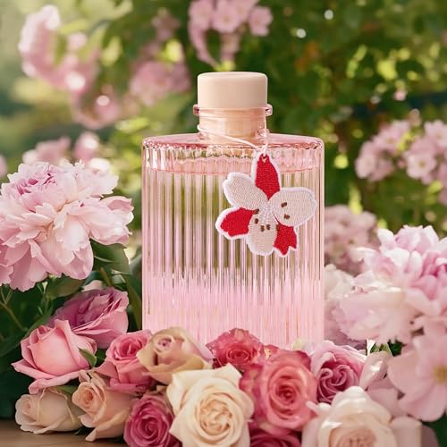 Reed Diffuser, Peony Blossom Scent Oil Diffuser, 6.09 fl oz | 8 Reeds, Long-Lasting Home Fragrance, Bathroom Bedroom Shelf Decor & Gifts - color: Pink(peony Blossom)