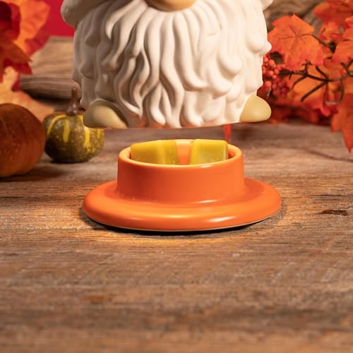 ScentSationals Fall Svend Gnome - Wax Warmer for Scented Wax Melts | Autumn, Fall Decor, Candle Wax Melt Warmer for Long Lasting Home Fragrance - style: Fall Svend